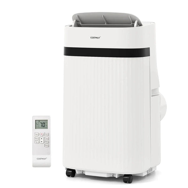 12000 BTU Portable Air Conditioner, 3-in-1 AC Unit with Fan, Dehumidifier & Sleep Mode, 24H Timer, Window Kit, Cools Room up to 550 Sq. Ft
