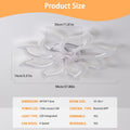 Garwarm Dimmable Ceiling Fan with Light and Remote Control, 27" Small Flush Mounted Ceiling Fan