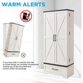 72 - Inch Tall Farmhouse Kitchen Pantry Cabinet - Stylish Storage Cupboard