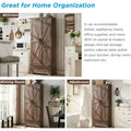 72 - Inch Tall Farmhouse Kitchen Pantry Cabinet - Stylish Storage Cupboard