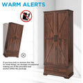 72 - Inch Tall Farmhouse Kitchen Pantry Cabinet - Stylish Storage Cupboard