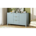 Buffet Sideboard Featuring 3 Adjustable Shelves, 3 Drawers, and Soft - Close Doors