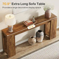 70.9 - Inch Console Sofa Table for Living Room, Entryway, and Hallway