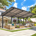 AECOJOY 20' x 10' Outdoo Gazebo for Patio, Large 10x20 Pergola Carport