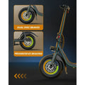 KEESTP Electric Bike with Basket for Pet, 3 Riding Modes Foldable Electric Scooter for Adults - up to 20 Miles 18.6MPH