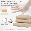 AECOJOY Outdoor Cushions for Patio Furniture 14PCS Outdoor Cushion Covers Replacement Washable with Zipper