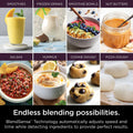 Ninja Detect Kitchen System Power Blender + Processor with Blend Sense Technology, Silver, TB400