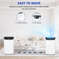 Fosawd 12000 BTU Portable Air Conditioner Cools up to 500 Sq. Ft, 3 - in - 1 AC, Dehumidifier, Fan