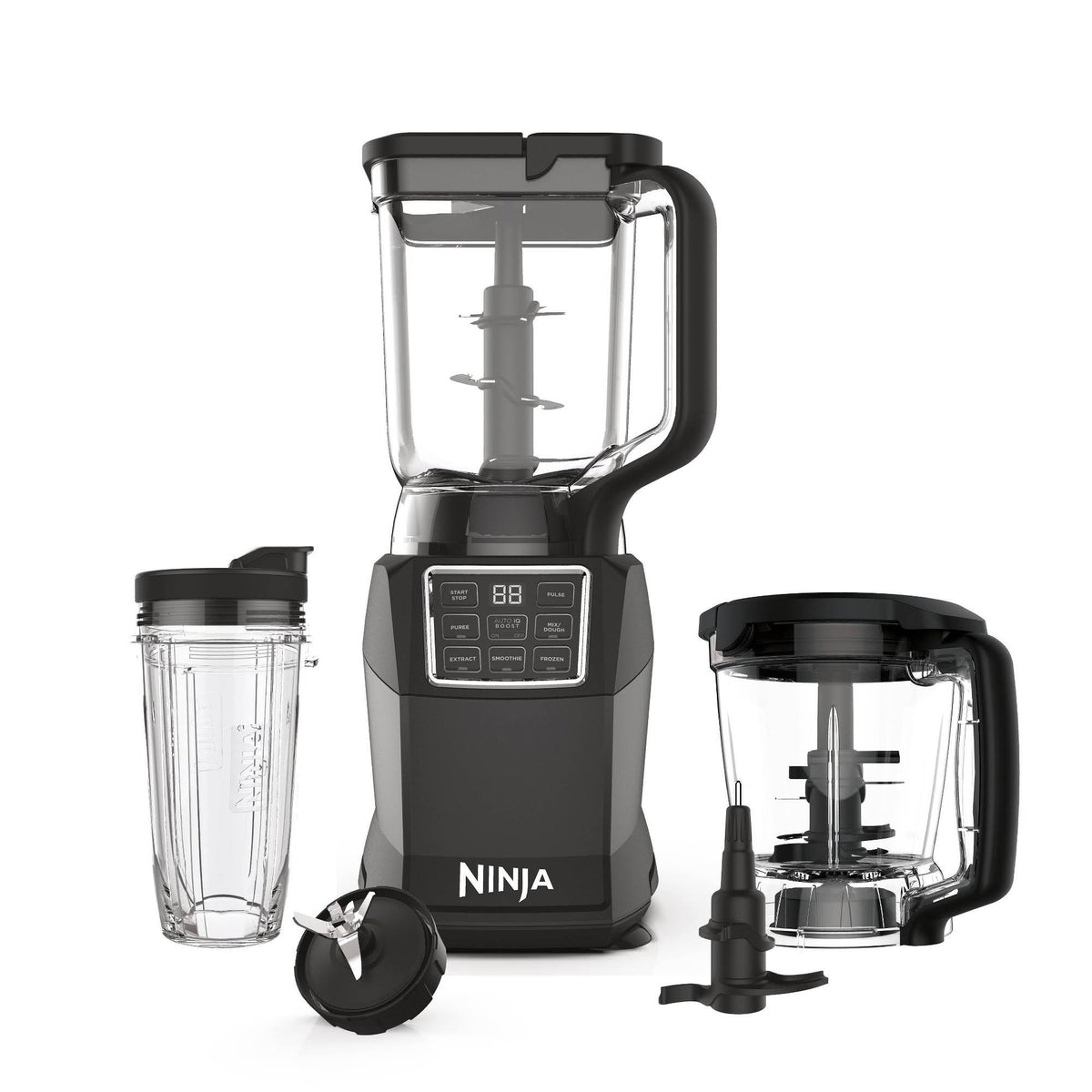 Ninja Kitchen System with Auto IQ Boost and 7-Speed Blender - New (tt)
