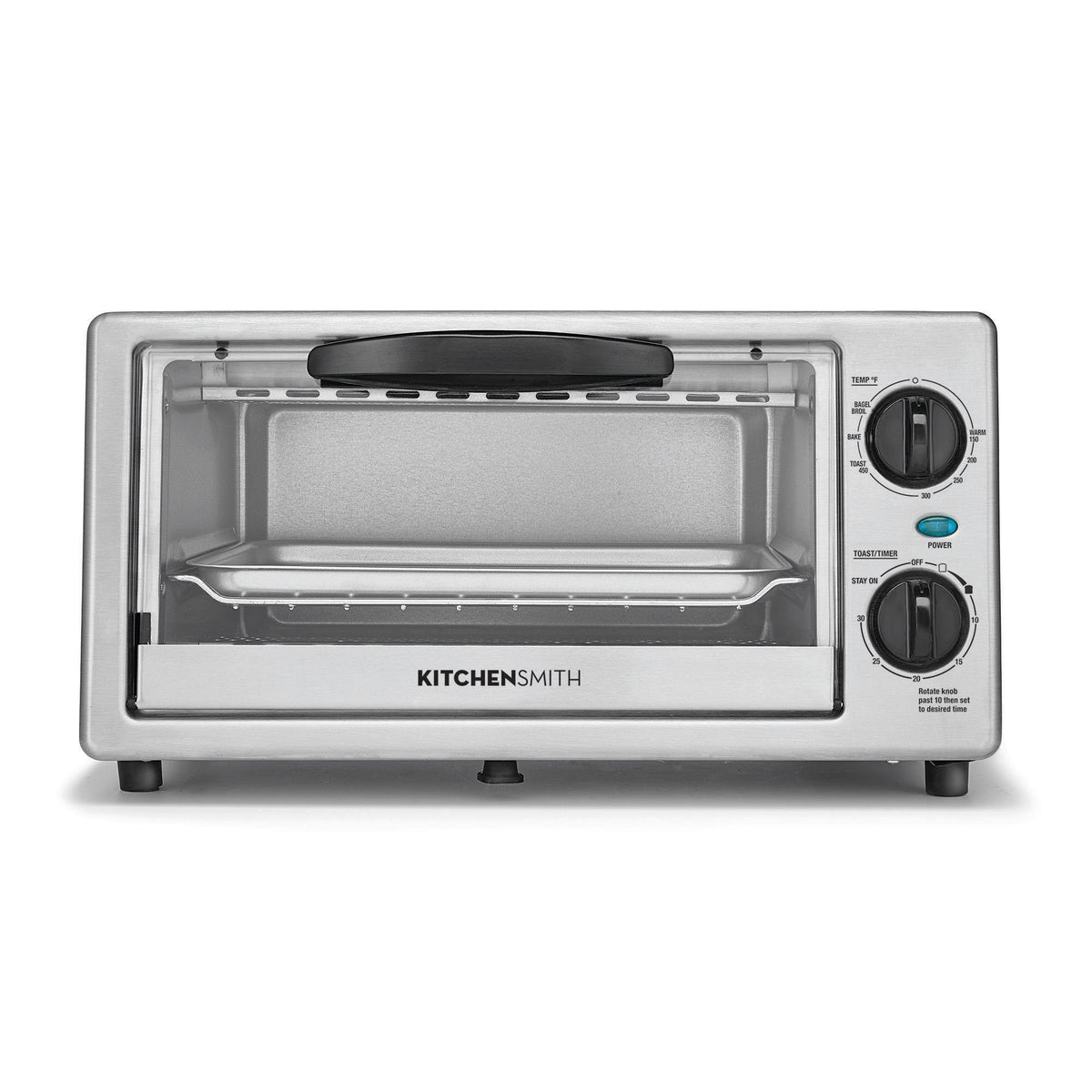 Kitchensmith Toaster Oven - Stainless Steel, Kitchen Appliance