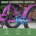 ABORON 3.0 Fat Tire Electric Trike for Senior Foldable E - Bike, 500W Motorized Tricycle Adult 20" Folding 3 Wheel Electric Commute Bike Trike W/48V