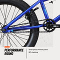 Mongoose Legion L20 Freestyle BMX Bike, 20 - in Wheel, Ages 8 and up, Blue
