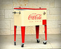 Leigh Country Licensed Coca - Cola Series CP 98111 Metal 60 Qt Outdoor Patio Cooler