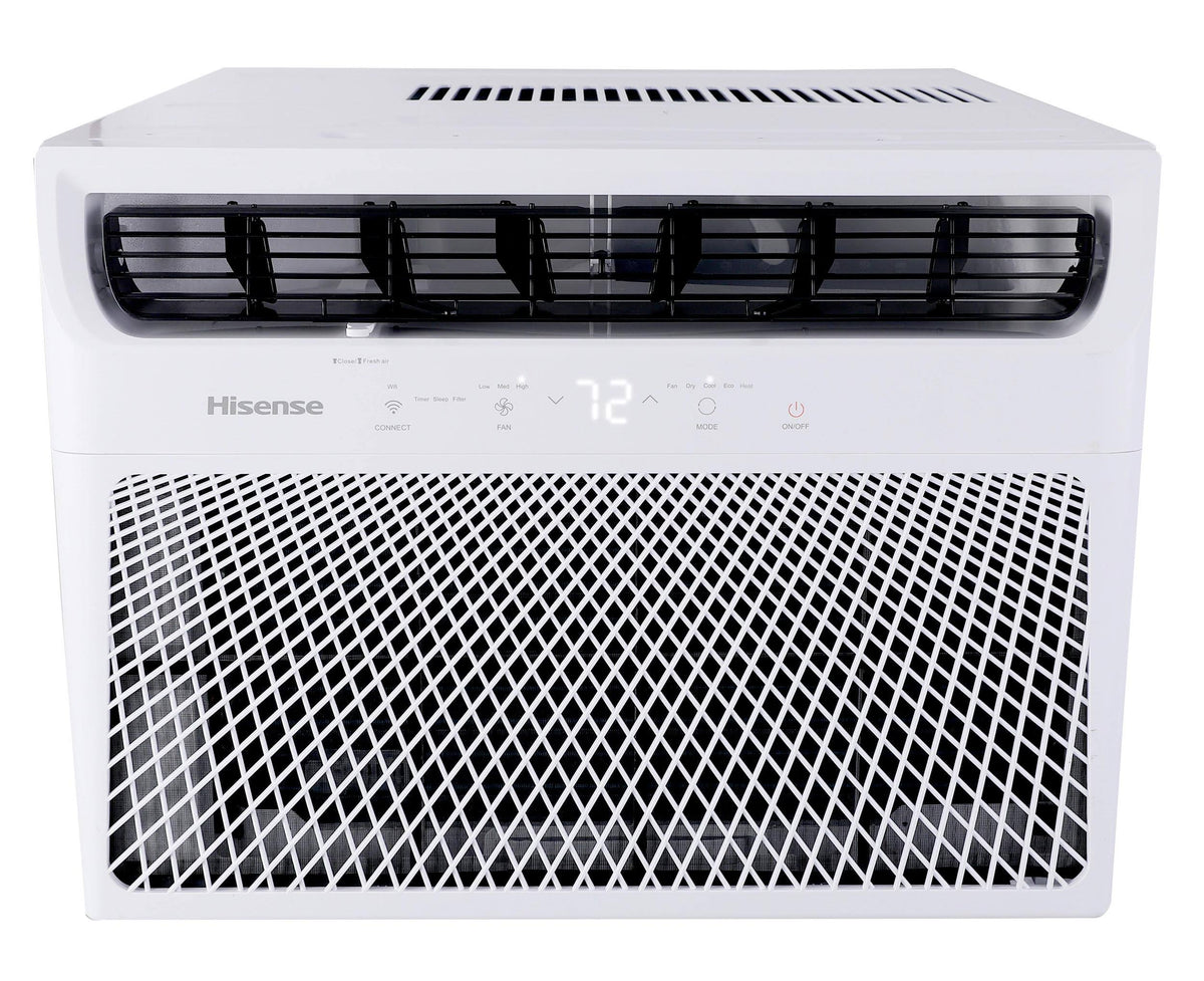 Hisense 350 - sq ft Window Air Conditioner with Heater (115 - Volt; 8000 - BTU) in White | AW0822DR1W