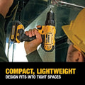 DEWALT 20V Max Cordless Drill/Driver Kit, Compact, 1/2 - Inch (DCD771C2), Yellow