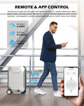 L2 - S Smart Rideable Luggage, Foldable Electric Scooter Suitcase, 6.2 Mph Max Speed, 6.2 - Mile Range, Lightweight Portable Design