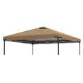 Home Decor 2pcs 10x10ft Replacement Cover Tier Gazebo Roof Sunshade Outdoor Cover Sunshade Patio Pavilion Protective Cover