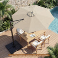 Tangkula 10ft Patio Umbrella with Aluminum Pole