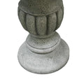 48�?h Outdoor Floor Water Fountain, 3 - Tiers Concrete Water Fountain with Submersible Electric Pump - Garden Cascading Waterfall for Yard Patio Lawn Home Decor