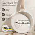 CAROTE 14 Pcs Pots and Pans Set. Nonstick Cookware Set