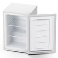 KNDKO 3.2cu.ft Upright Freezer, Compact Freezer with Removable Shelves, Adjustable Thermostat for Home/Kitchen/Office, SILVER