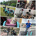 ABORON 3.0 Fat Tire Electric Trike for Senior Foldable E - Bike, 500W Motorized Tricycle Adult 20" Folding 3 Wheel Electric Commute Bike Trike W/48V