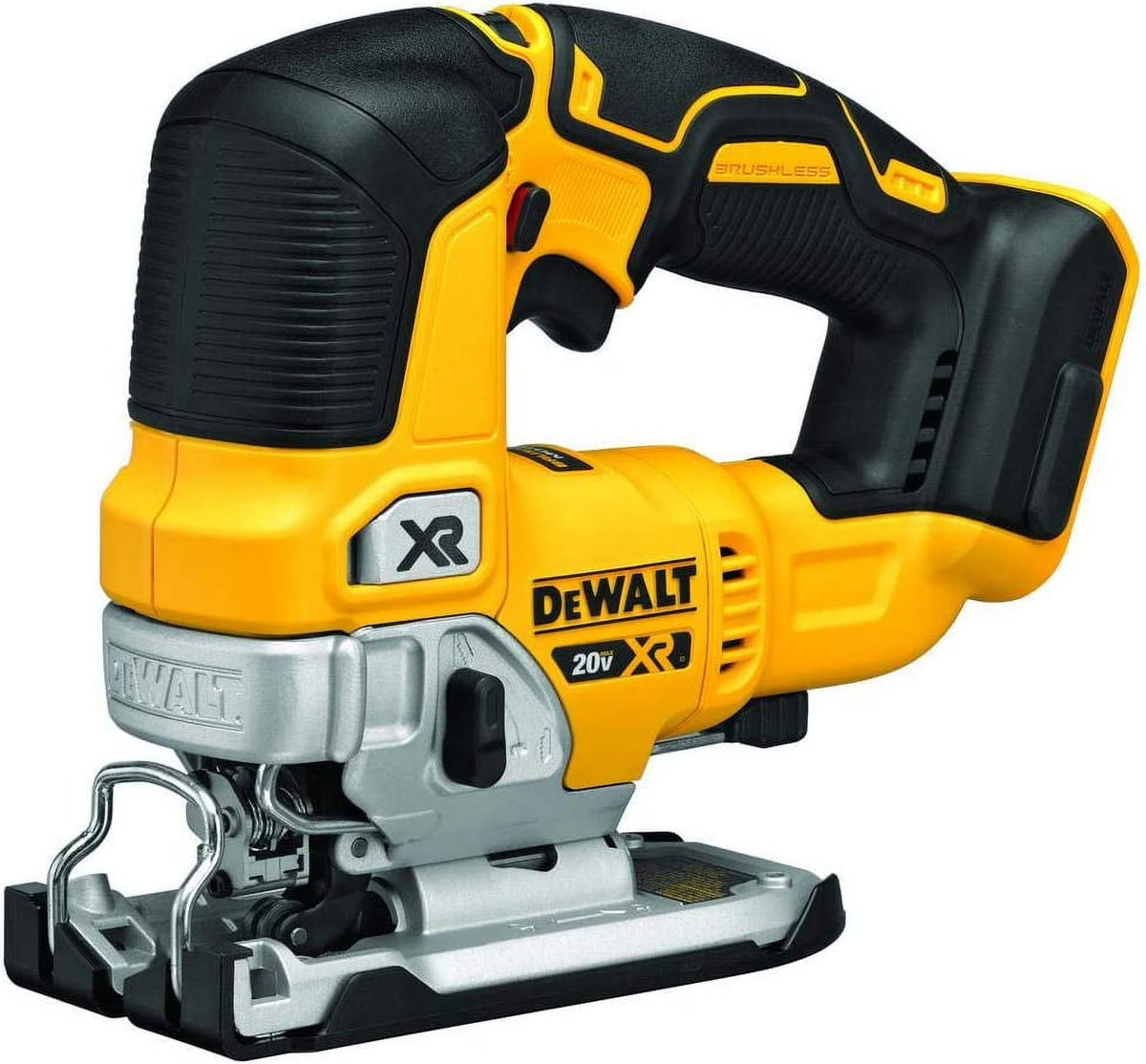 DEWALT 20V MAX XR Cordless Jig Saw DCS334B, 3, 200 Blade Speed, Brushless Motor, LED Light (Bare Tool Only)