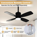 Tangkula 42” Ceiling Fan with Light and Remote