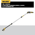 DEWALT 20V MAX XR Brushless Cordless Pole Saw Tool Only - Battery & Charger Not Included DCPS620B