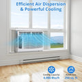 GAOMON Smart 6000 BTU Window Air Conditioner - WiFi - Enabled AC with Remote & App Control, Timer, Sleep Mode, Easy Install Kit, Cools Rooms up to 350