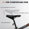 20 in Mountain Bike for 7 - 15 Years Old, 7 Speed Kids Bike with High Carbon Steel Frame, Fat Tire and Dual Disc Brake, Front Suspension Mountain