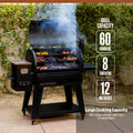Pit Boss 1500 Connected Pellet Grill Savannah - Onyx Edition with Wi - Fi? - PB1500NXW