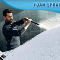 Electric Pressure Washer 5000PSI - Max 3.6GPM Power Washer Touch Screen Adjustable Pressure, 4 Nozzles and 500 ml Foam Cannon Power Washer Cleaning for Patio Blue