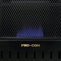 ML100TBAHR Ventless Propane Gas Blue Flame Space Heater with Thermostat Control