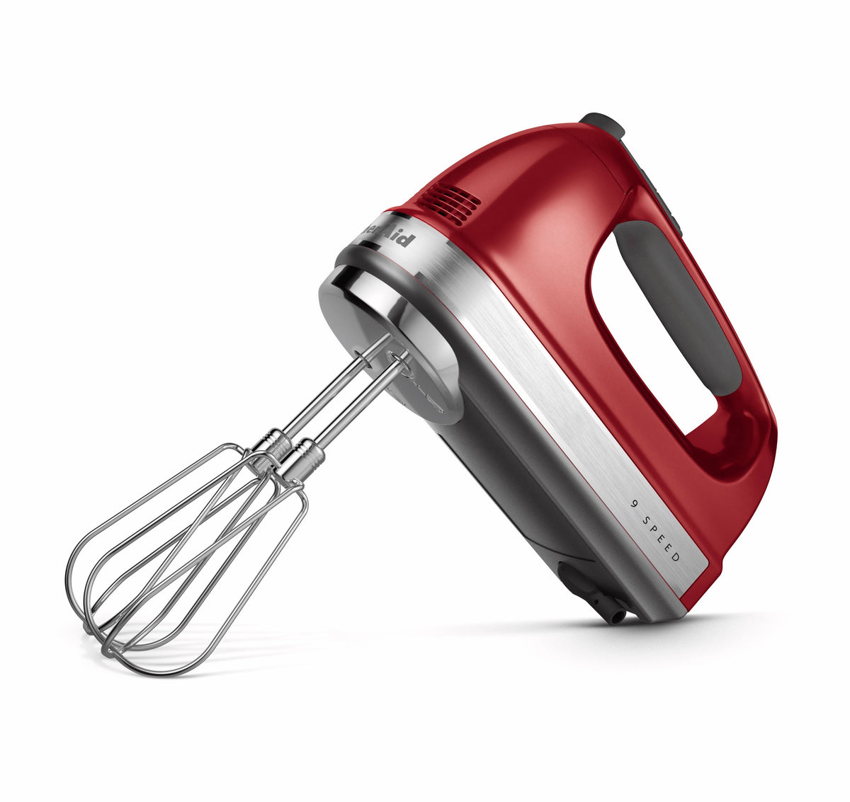 KitchenAid KHM926 9-Speed Hand Mixer - Candy Apple Red