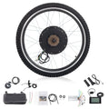 Ktaxon 48V 1000W Electric Bicycle Motor Kit, 26" Front Wheel E - Bike Conversion Kit W/ LCD Display (without Battery)