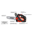 Echo - CS-2511T - 12 12 In. Bar Chainsaw, Power Tool