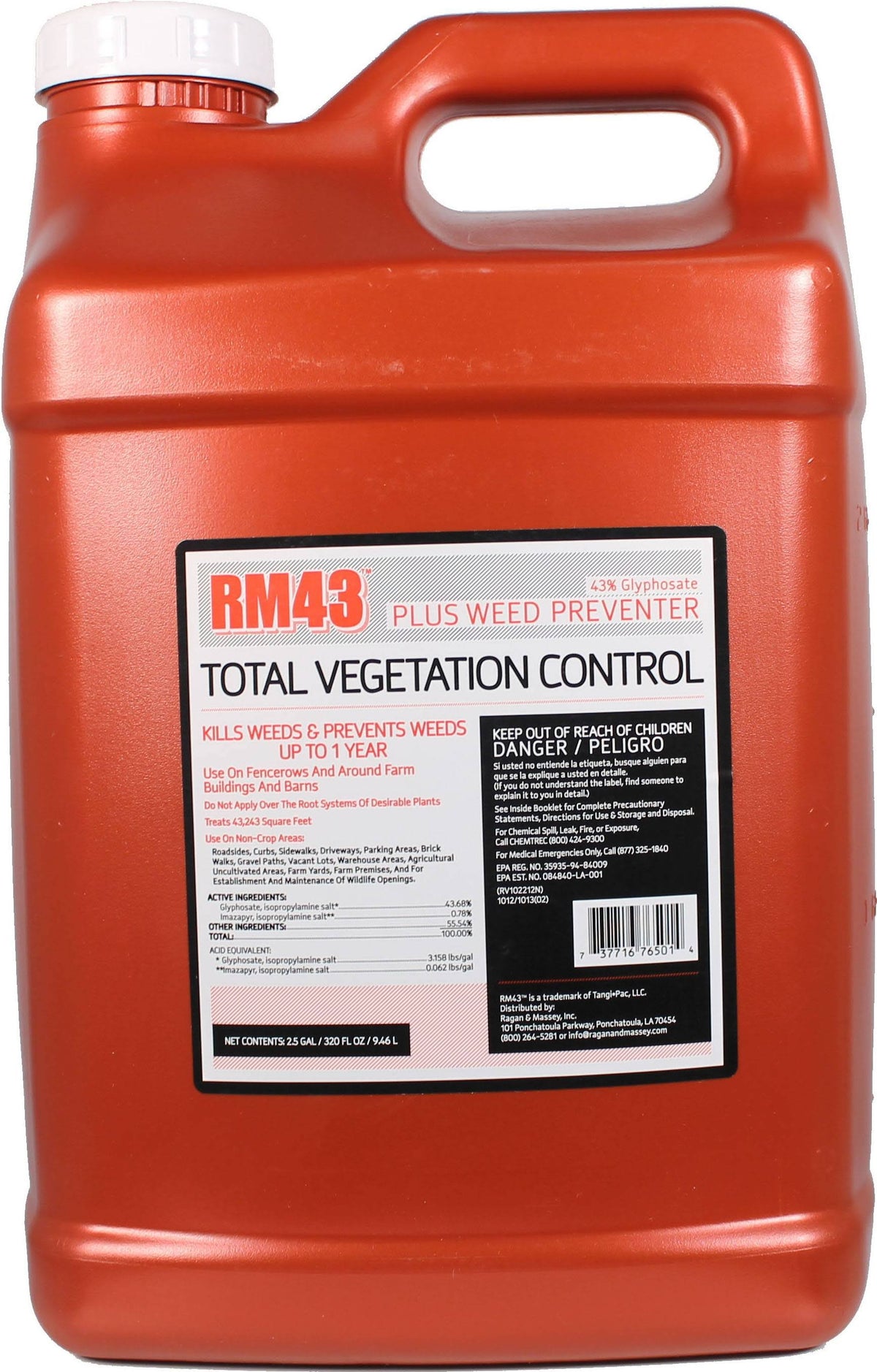 RM43 Total Vegetation Control 2.5 Gallon, Lawn & Garden Tool