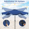 Tangkula 9 FT Patio Umbrella w/Crank Handle