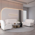 3 Piece Living Room Sofa Set with Upholstered Seating and Modern Design