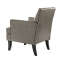 Nileus Set of 2 Modern Classic Polyester Accent Chairs with Solid Wood Legs by HULALA HOME