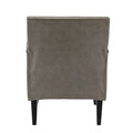 Nileus Set of 2 Modern Classic Polyester Accent Chairs with Solid Wood Legs by HULALA HOME