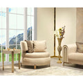 Paris 4-Piece Living Room Set: 2 Sofas, 2 Chairs, and 1 Coffee Table