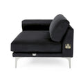 Christopher Knight Home Croydon Modern Glam Velvet Sofa for 4