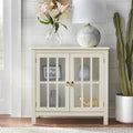 Portland 2 - Door Glass Cabinet by Simple Living