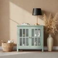 Portland 2 - Door Glass Cabinet by Simple Living