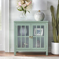 Portland 2 - Door Glass Cabinet by Simple Living