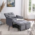 Versatile Sleeper Chair with Removable Pillow