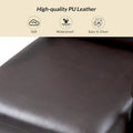 Joseph Contemporary Faux Leather Task Chair with Tilt Lock and Center Tilt by HULALA HOME