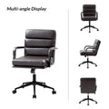 Joseph Contemporary Faux Leather Task Chair with Tilt Lock and Center Tilt by HULALA HOME